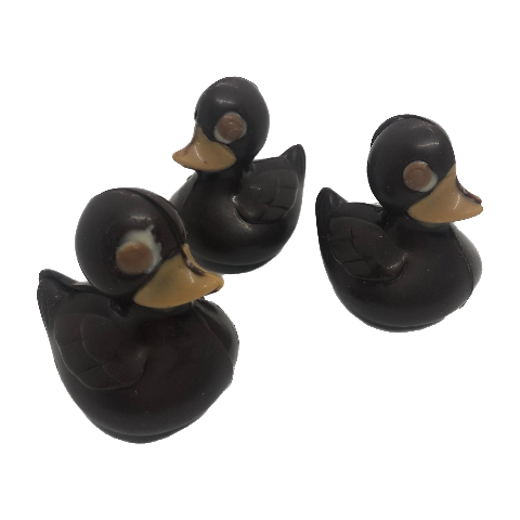 Trio de Mini Canards en Chocolat