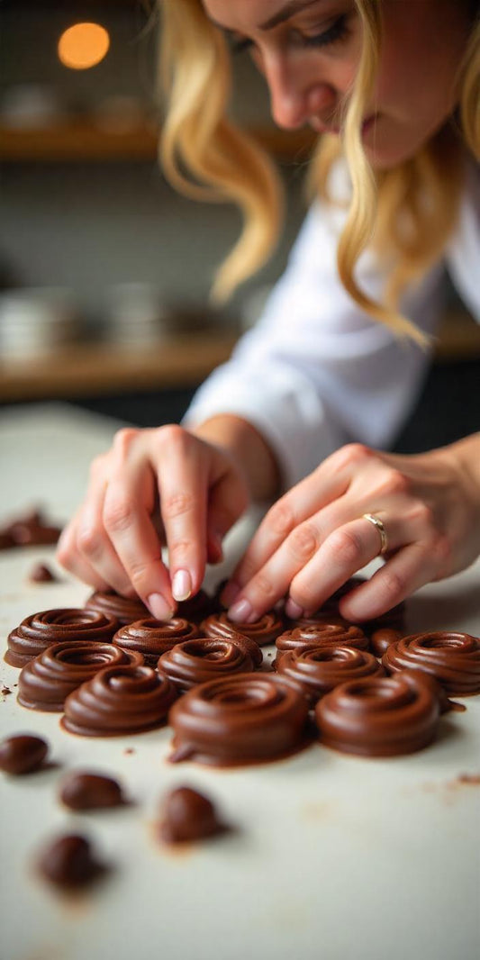 Comment réaliser des décors en chocolat simples mais élégants ?