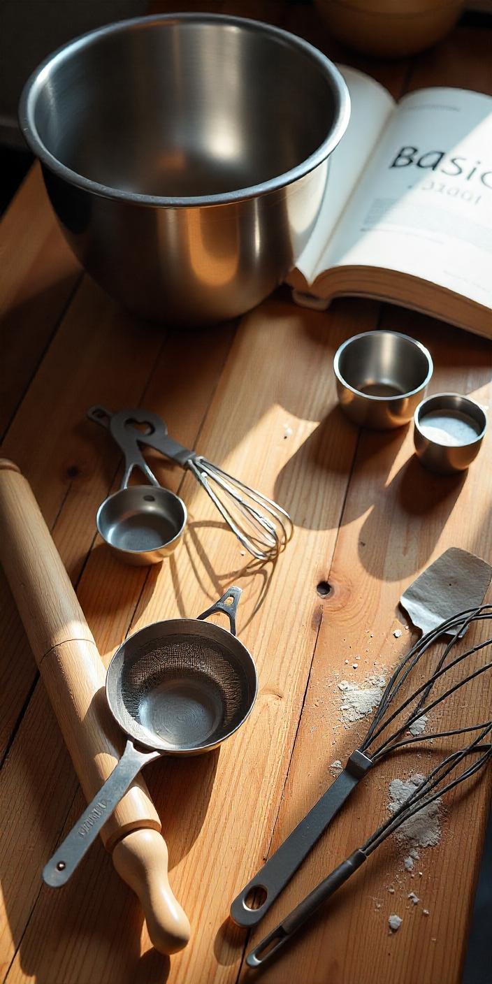 Les 10 outils indispensables pour débuter en pâtisserie