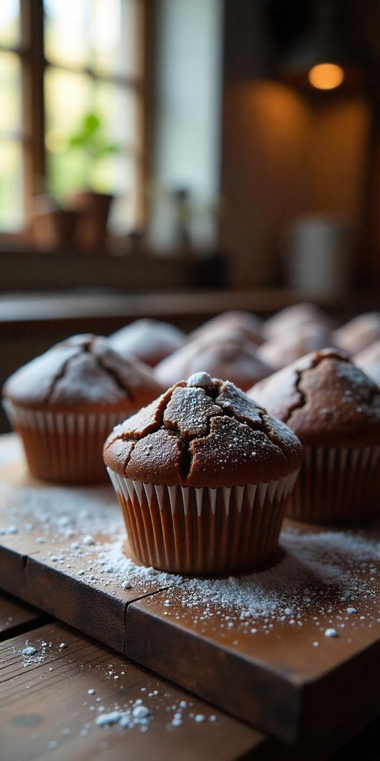 Les Muffins au Chocolat Moelleux avec Cœur Fondant