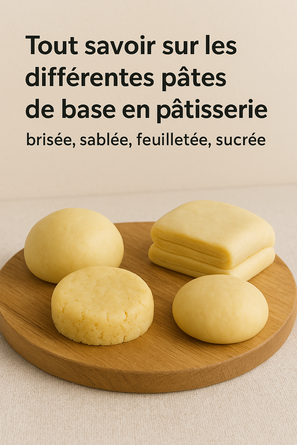 Tout savoir sur les différentes pâtes de base en pâtisserie